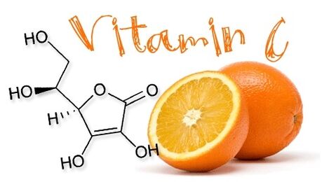 Blutforde sudėtyje yra vitamino C
